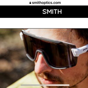 SMITH WildCat ChromaPop Sunglasses White New